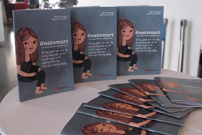 Launching the handbook #Netsmart - A handbook for grown-ups  on how to protect children from sexual abuse on the Internet.